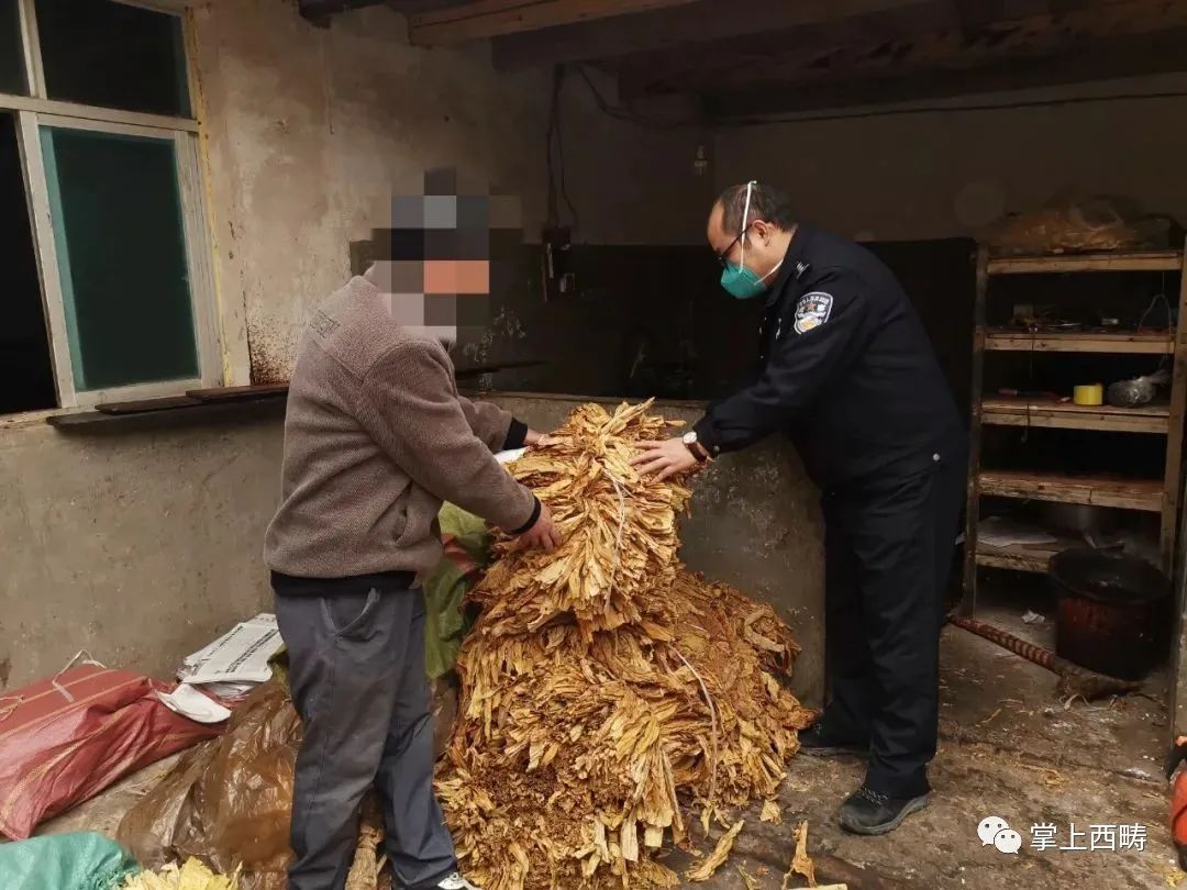 涉案价值60余万元,西畴警方查获2个无证生产烟草制品窝点