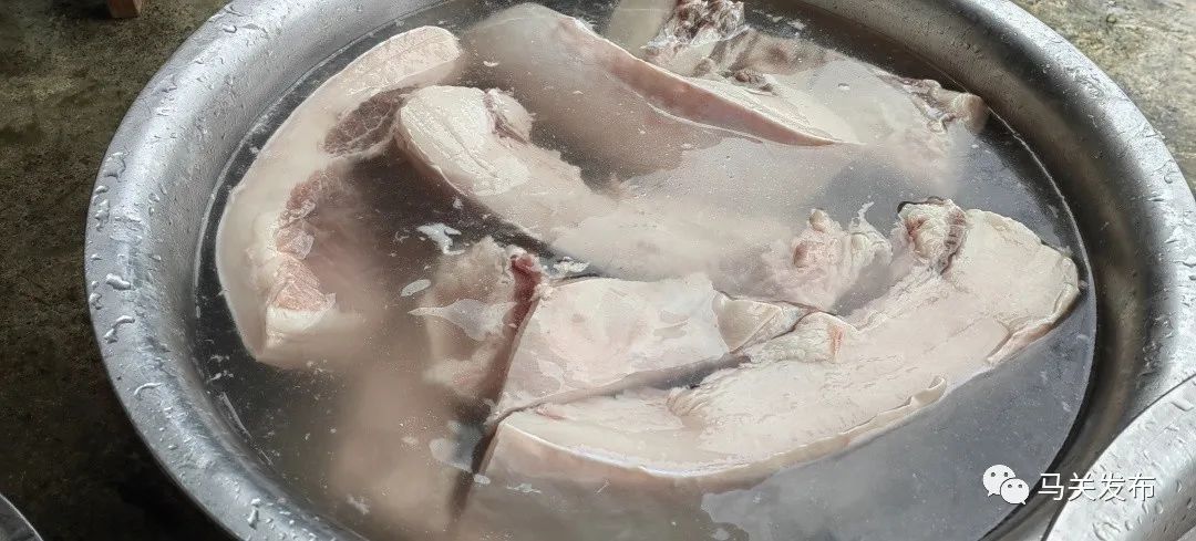 油炸肉,马关人的年味