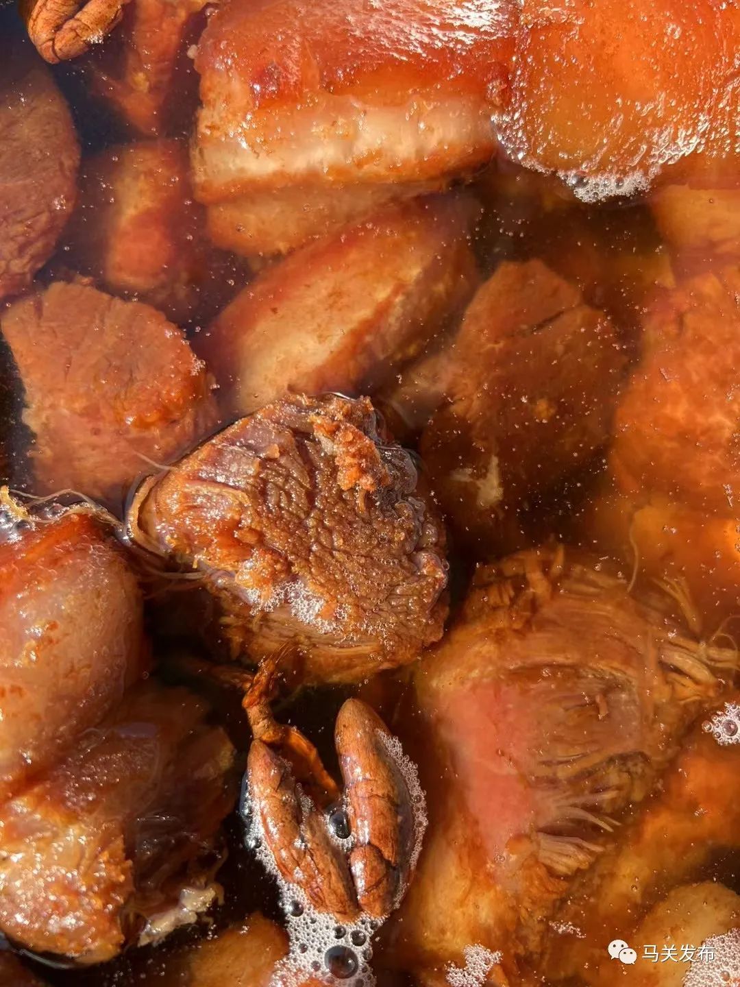 油炸肉,马关人的年味