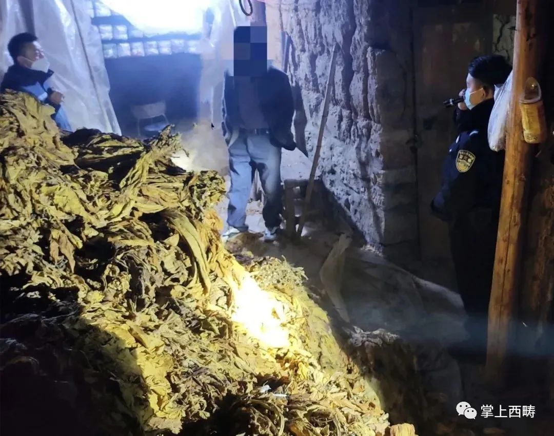 涉案价值60余万元,西畴警方查获2个无证生产烟草制品窝点