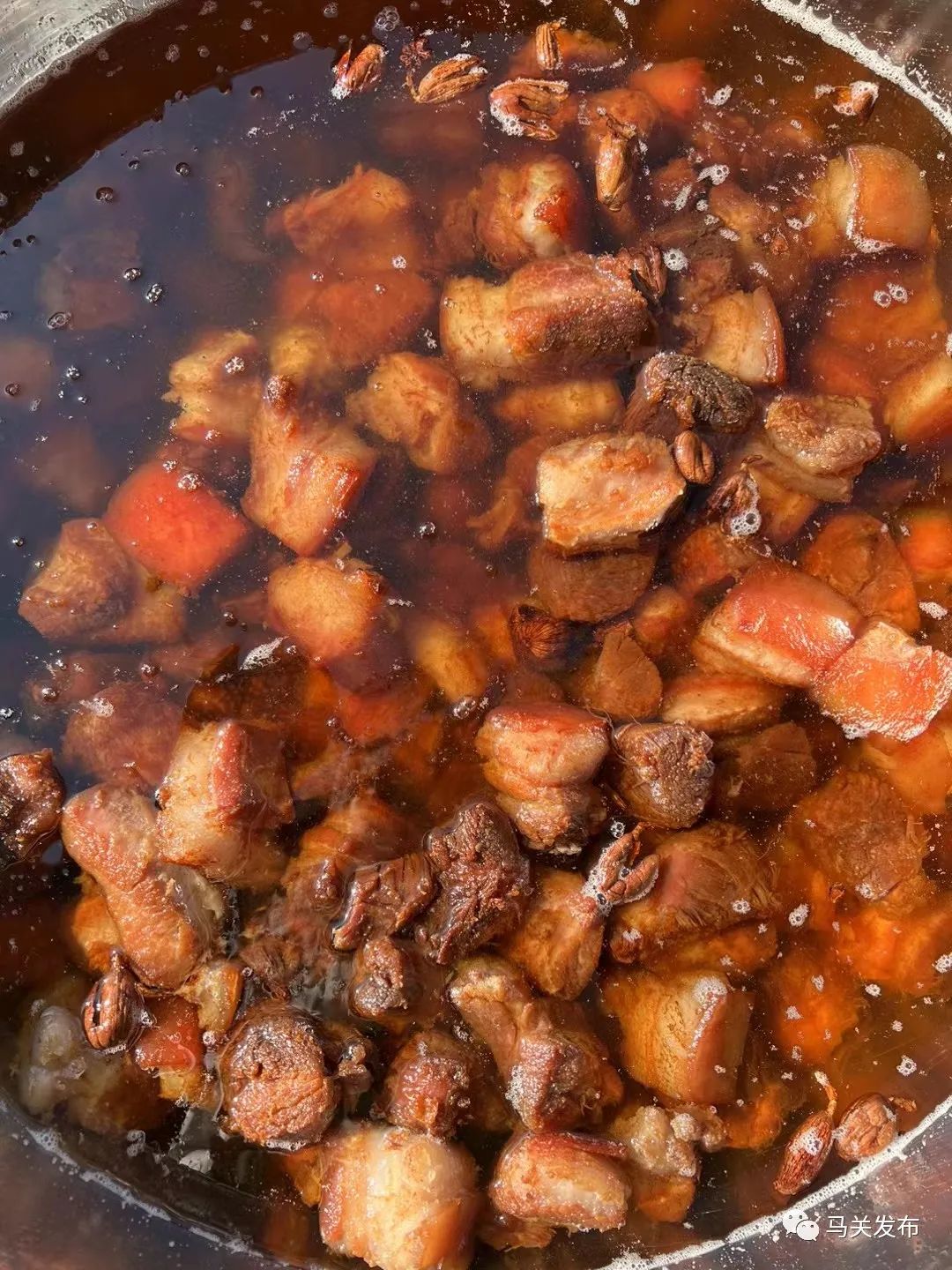油炸肉,马关人的年味